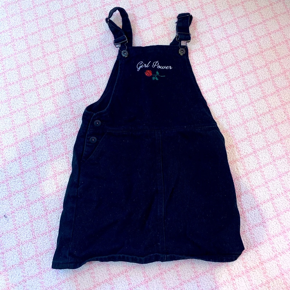 Overall Jean dress